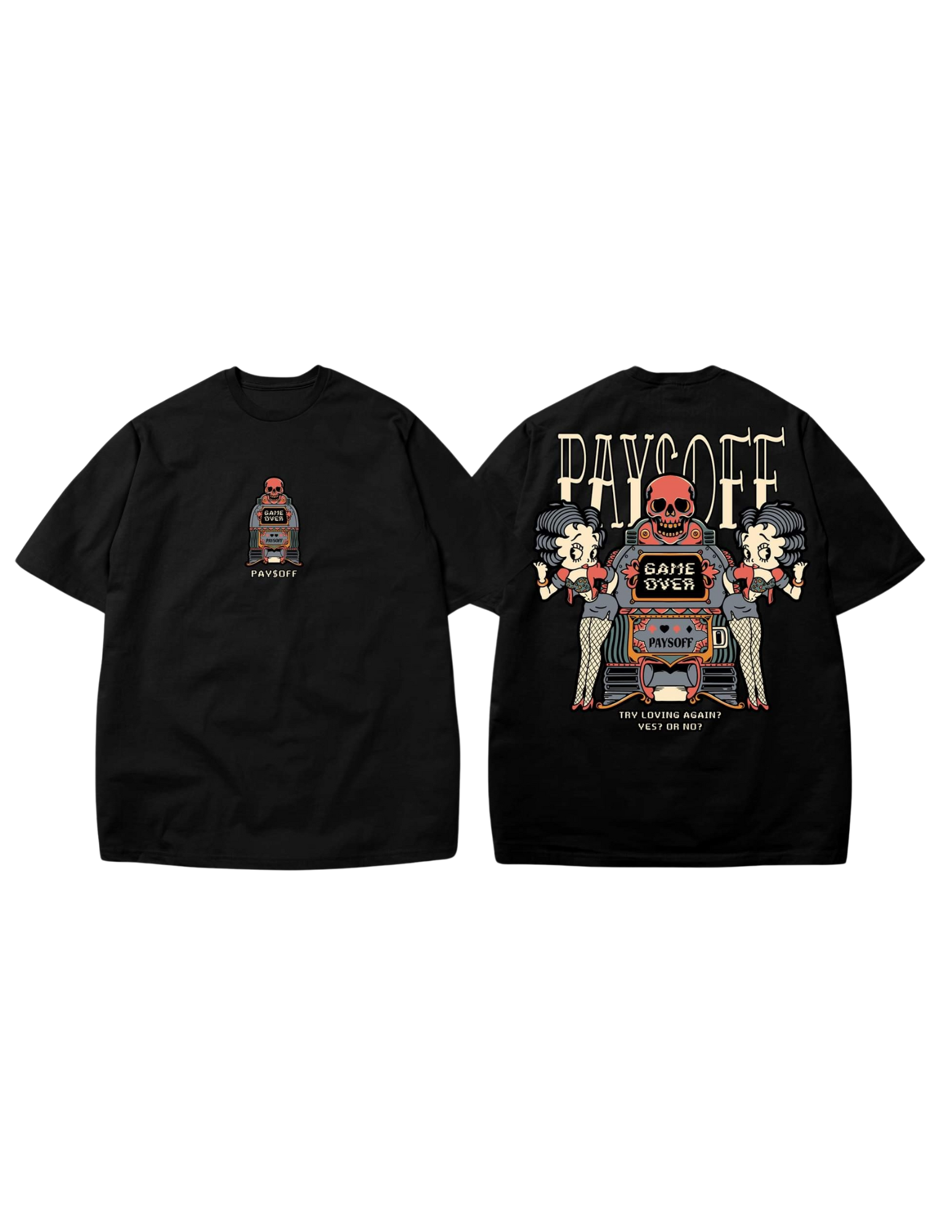 Game Over Black Shirt